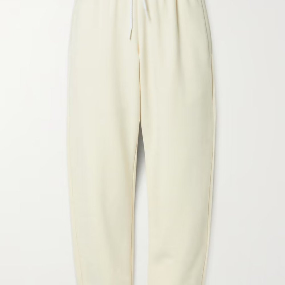 WARDROBE.NYC Cotton-jersey track pants